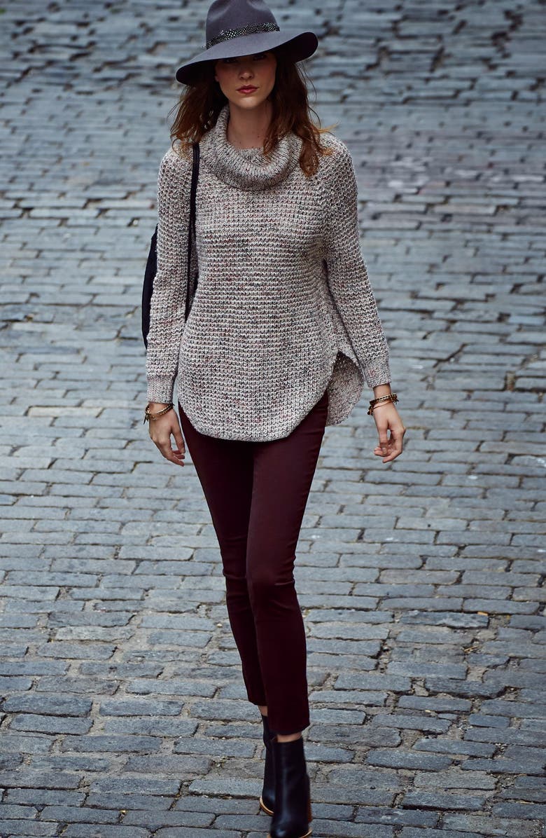 AG 'The Sateen Prima' Cigarette Leg Skinny Jeans, Alternate, color, 