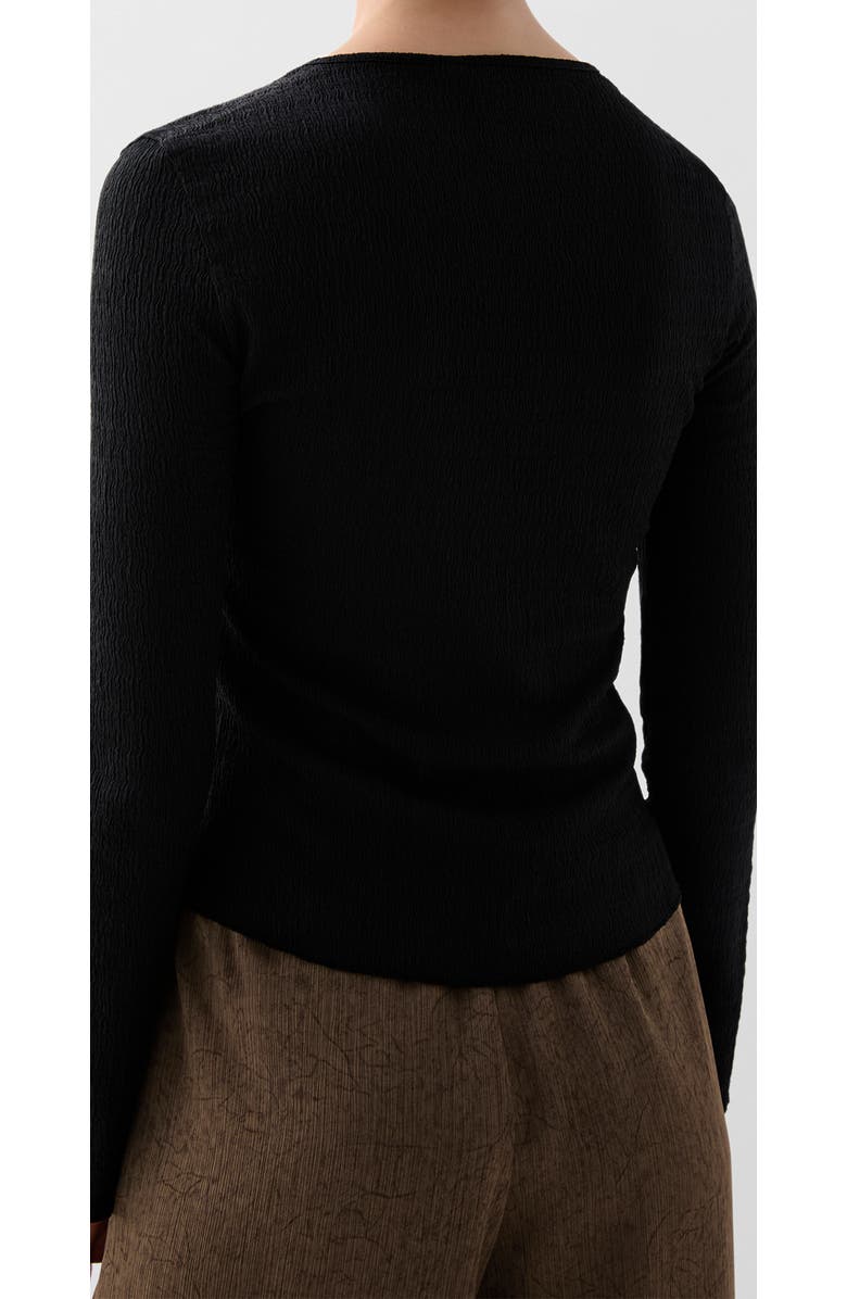 Scalpers Wrinkle Ls Tee, Alternate, color, Black