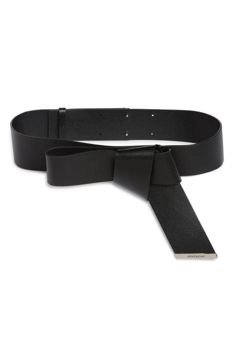 Windsor Knot Leather Belt