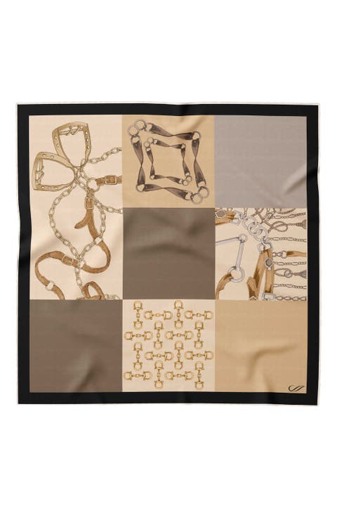 San Siro - Hand Rolled Silk Neckerchief for Men