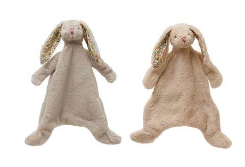 P Bunny Snuggle Toy, Set of 2 Colors