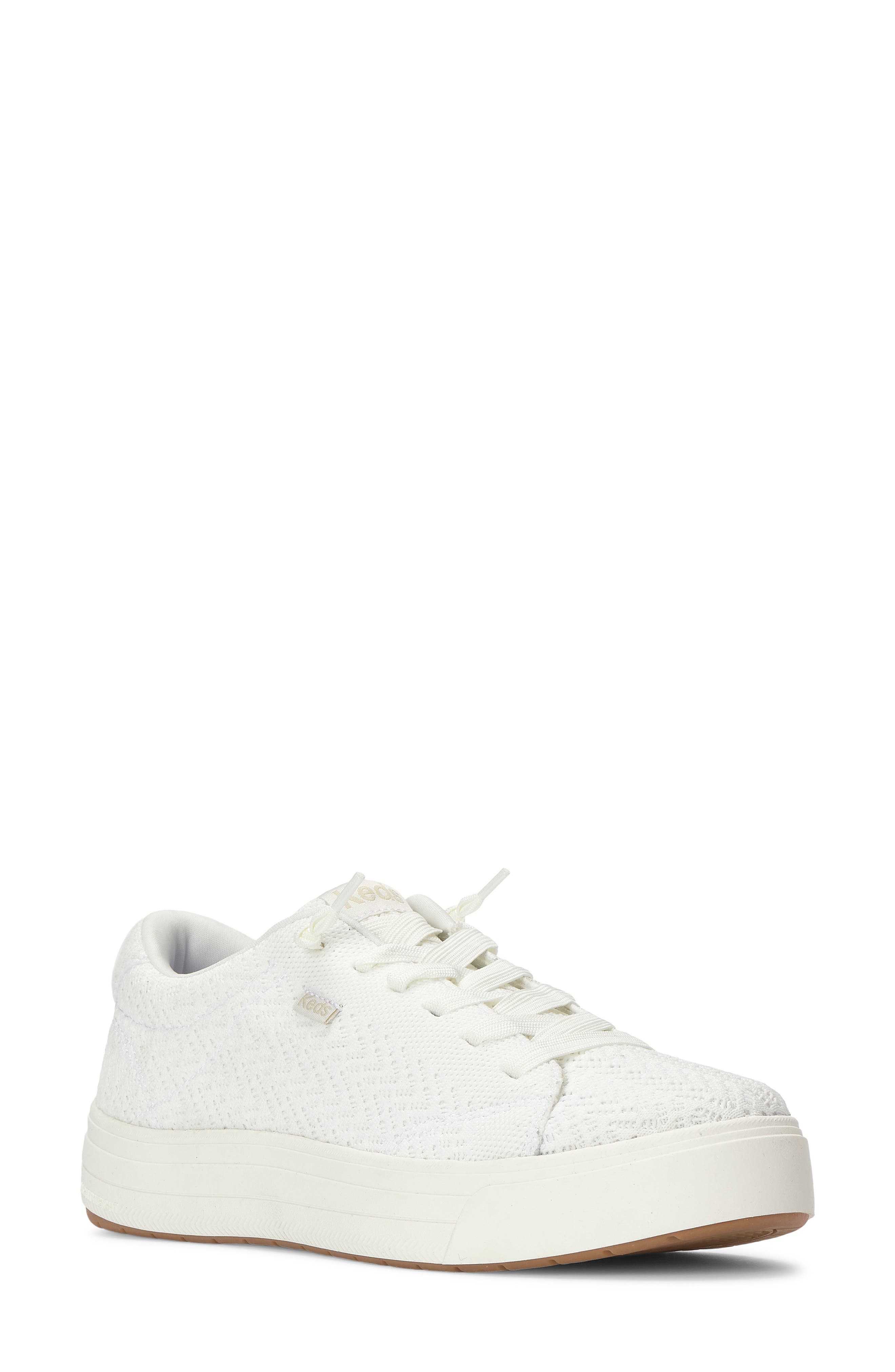 Keds<sup>®</sup> Park Platform Sneaker, Main, color, Snow White