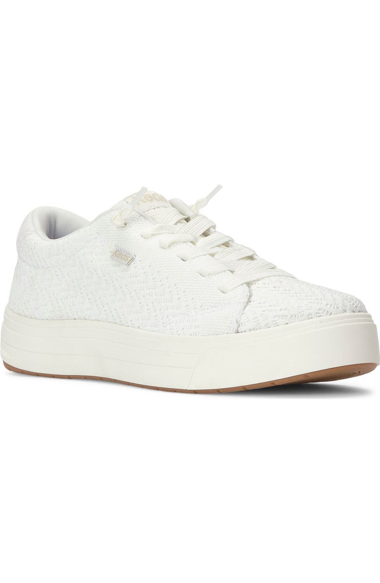 Keds<sup>®</sup> Park Platform Sneaker, Main, color, Snow White