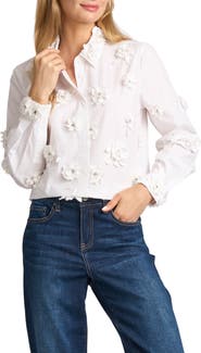 Ted Baker Avery Appliqué Cotton Shirt