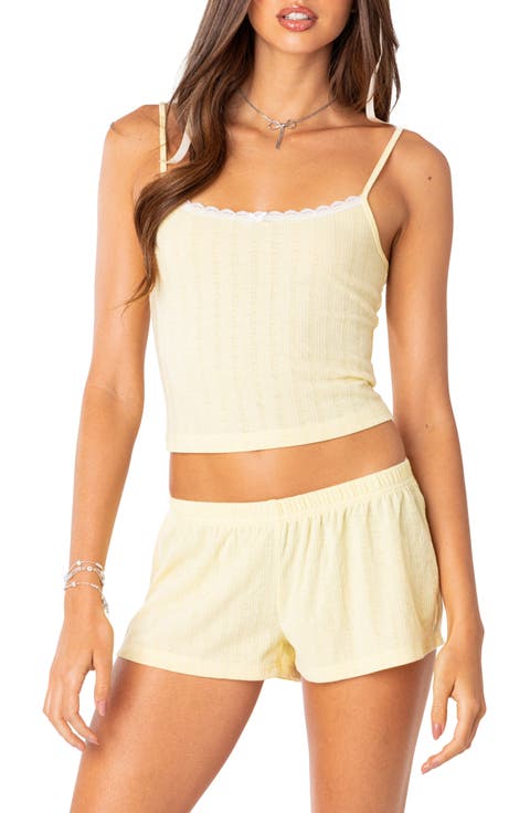 【新品】フリークスストア・サイド紐ギャザータンクイエロー上下セットMサイズ Shop Yellow Edikted Online | Nordstrom