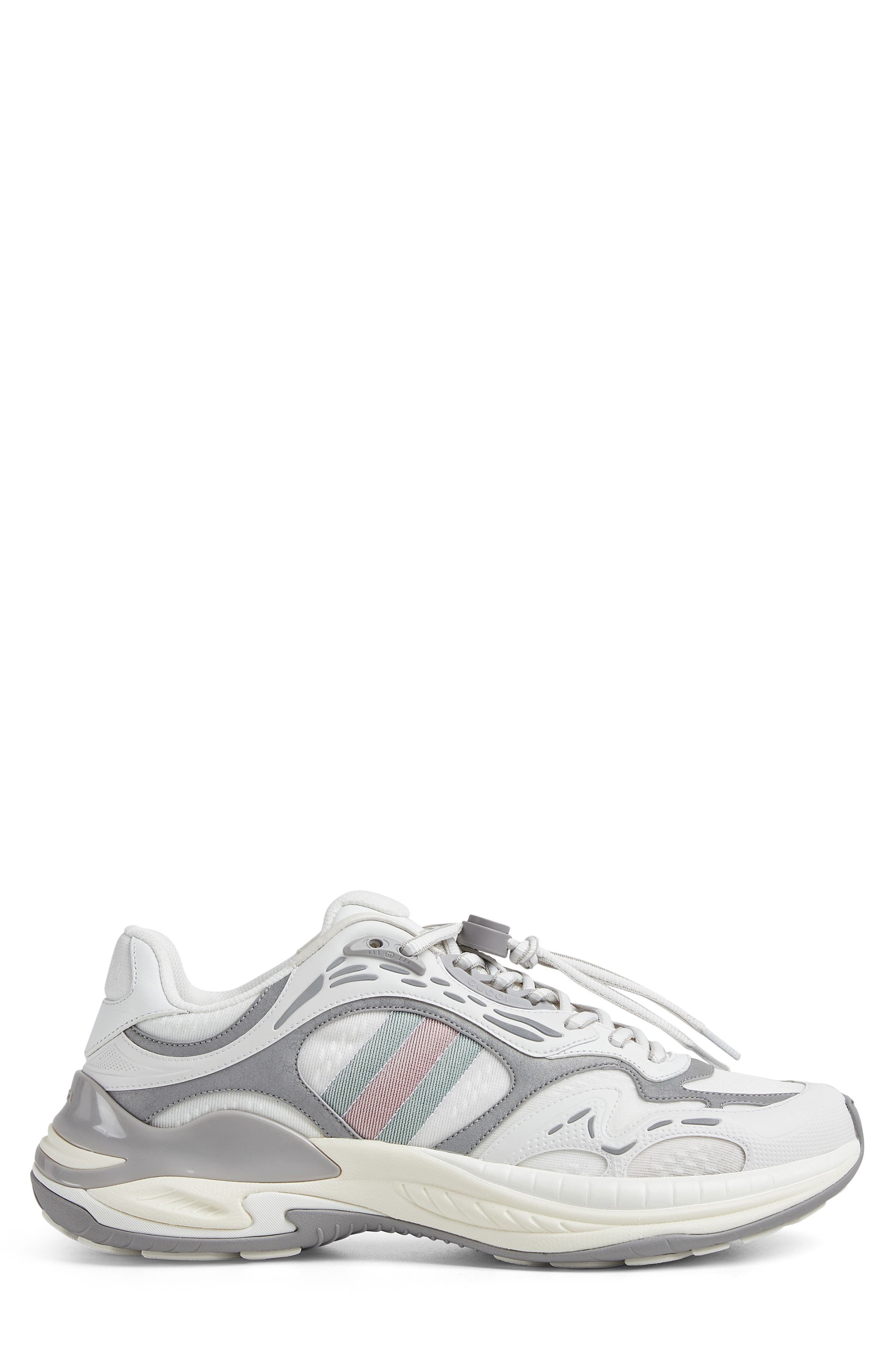 Gucci 2.0 Low Top Sneaker, Alternate, color, Grey/ White Mix Color