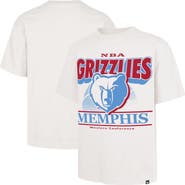 '47 Men's '47 White Memphis Grizzlies City Edition Shifty Foundation T-Shirt
