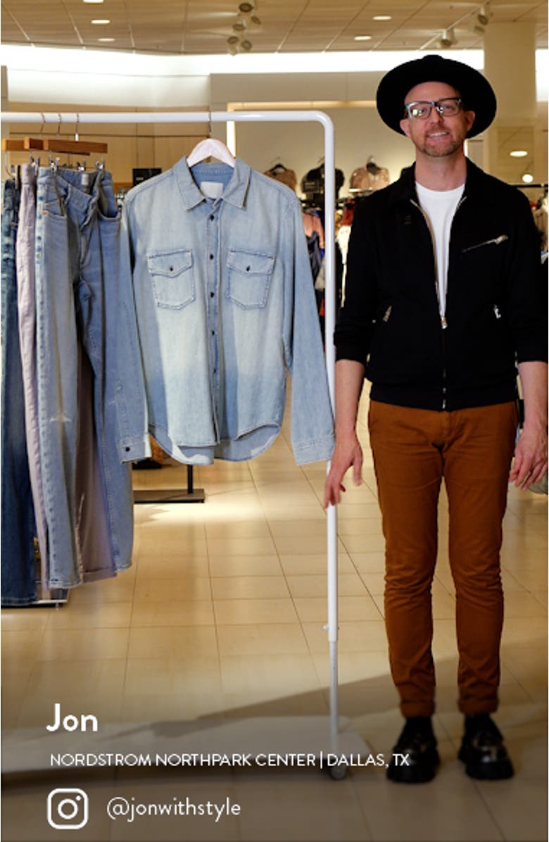 Cairo Denim Utility Shirt, sales video thumbnail