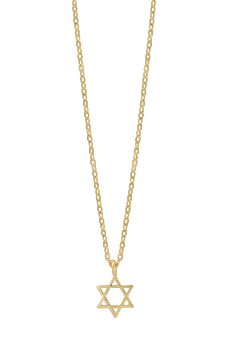 Bony Levy 14K Gold Star Pendant Necklace, Main, color, 