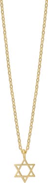 Bony Levy 14K Gold Star Pendant Necklace