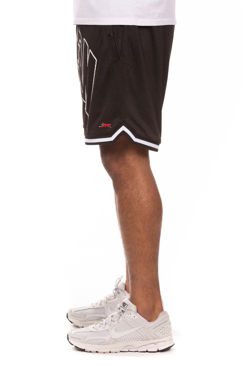 Dippin' Mesh Shorts, Alternate, color, BLACK