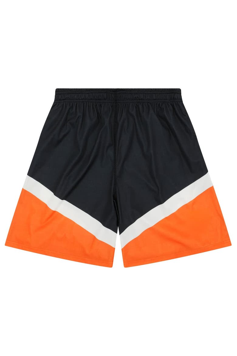 Men's FOCO Black/Orange Baltimore Orioles Colorblocked Shorts, Alternate, color, Black