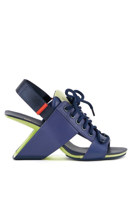 United Nude Loop Sporty Hi Sandal In Blue