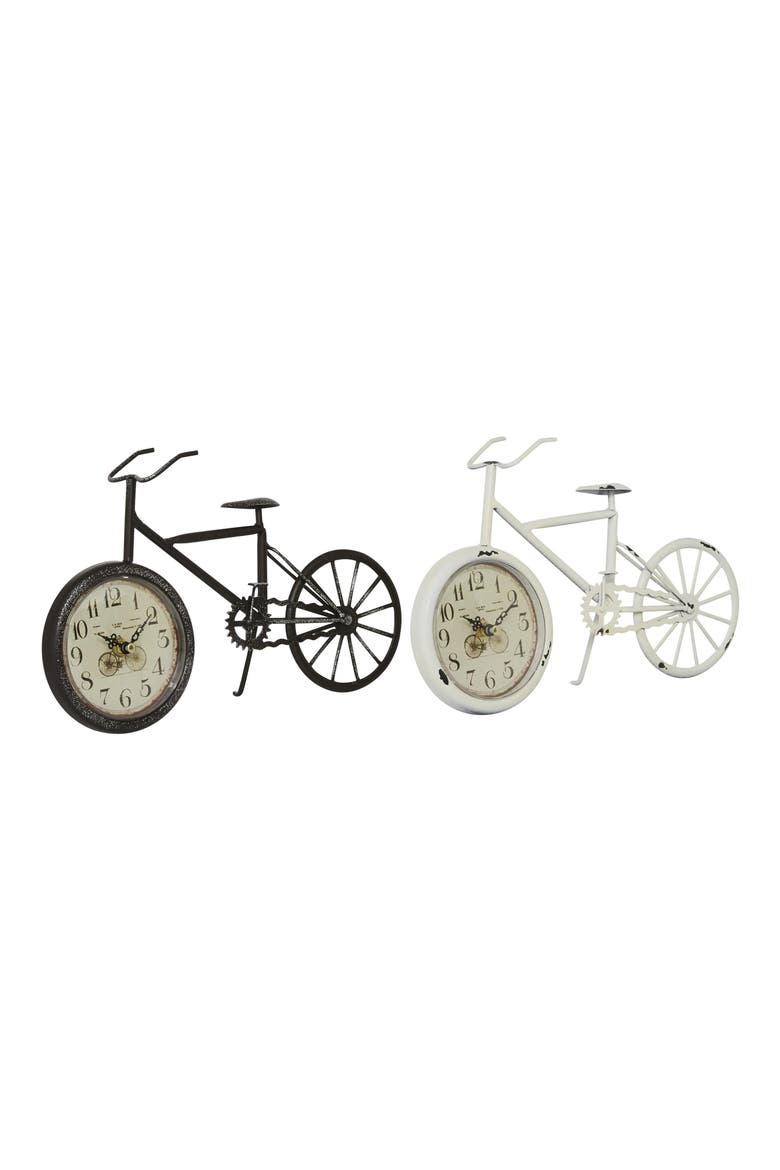 Set of 2 Bicycle Clocks, Main, color, MULTI COLORED