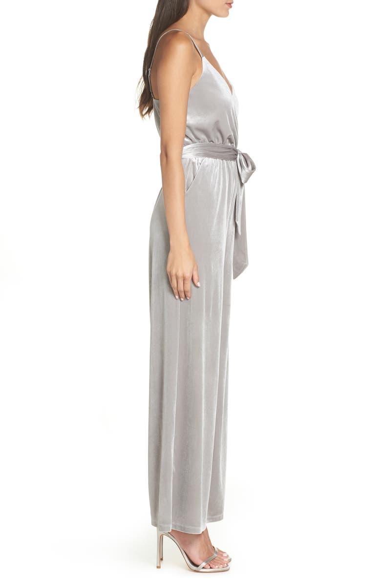 Ali & Jay Love Child Velvet Jumpsuit, Alternate, color,