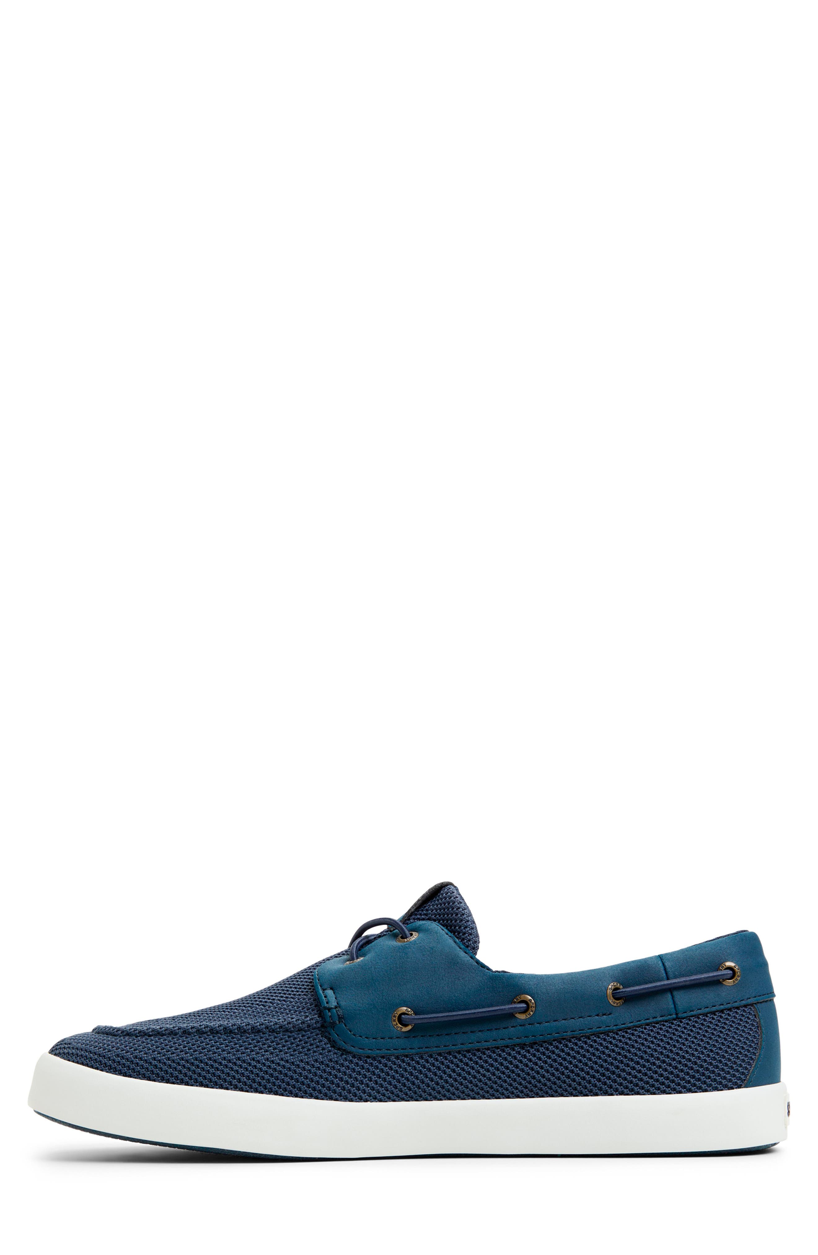 Sperry Bahama II Mixed Media Boat Shoe, Alternate, color, 