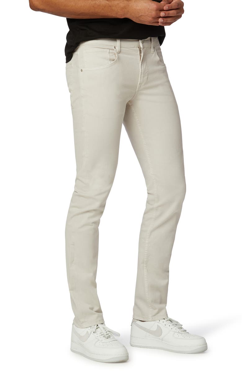 Hudson Jeans Blake Stretch Twill Slim Straight Fit Pants, Alternate, color, Lt Ash