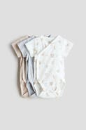 H&M 3-pack Wrapover Bodysuits