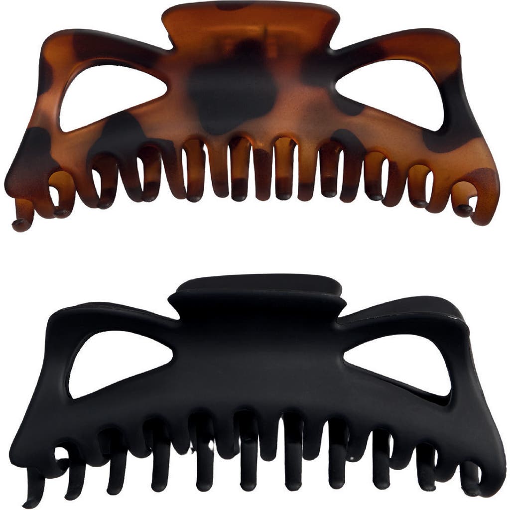 Kitsch 2-pack Jumbo Claw Clips In Multi