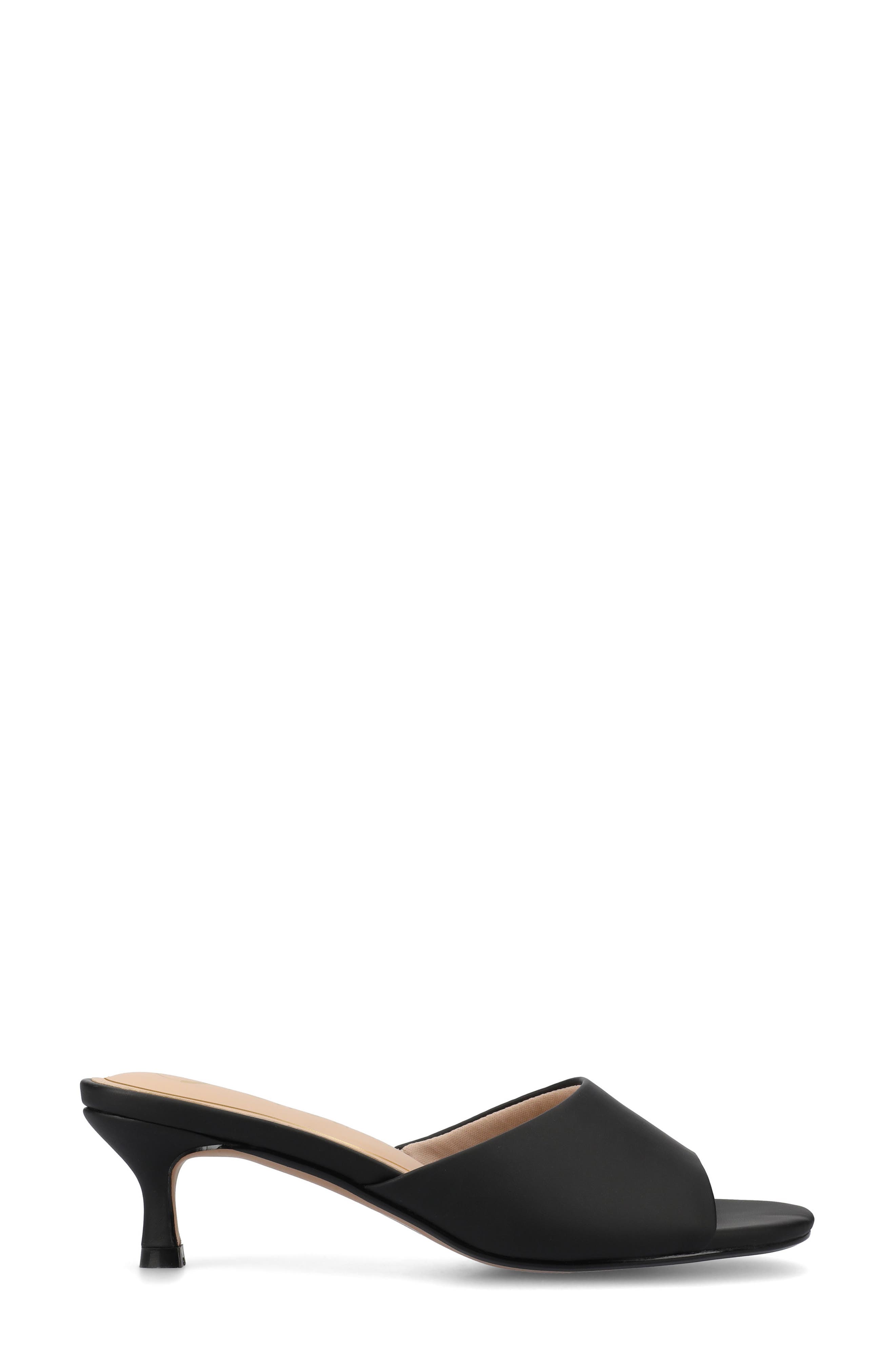 Journee Collection Jeylah Kitten Heel Slide Sandal, Alternate, color, 