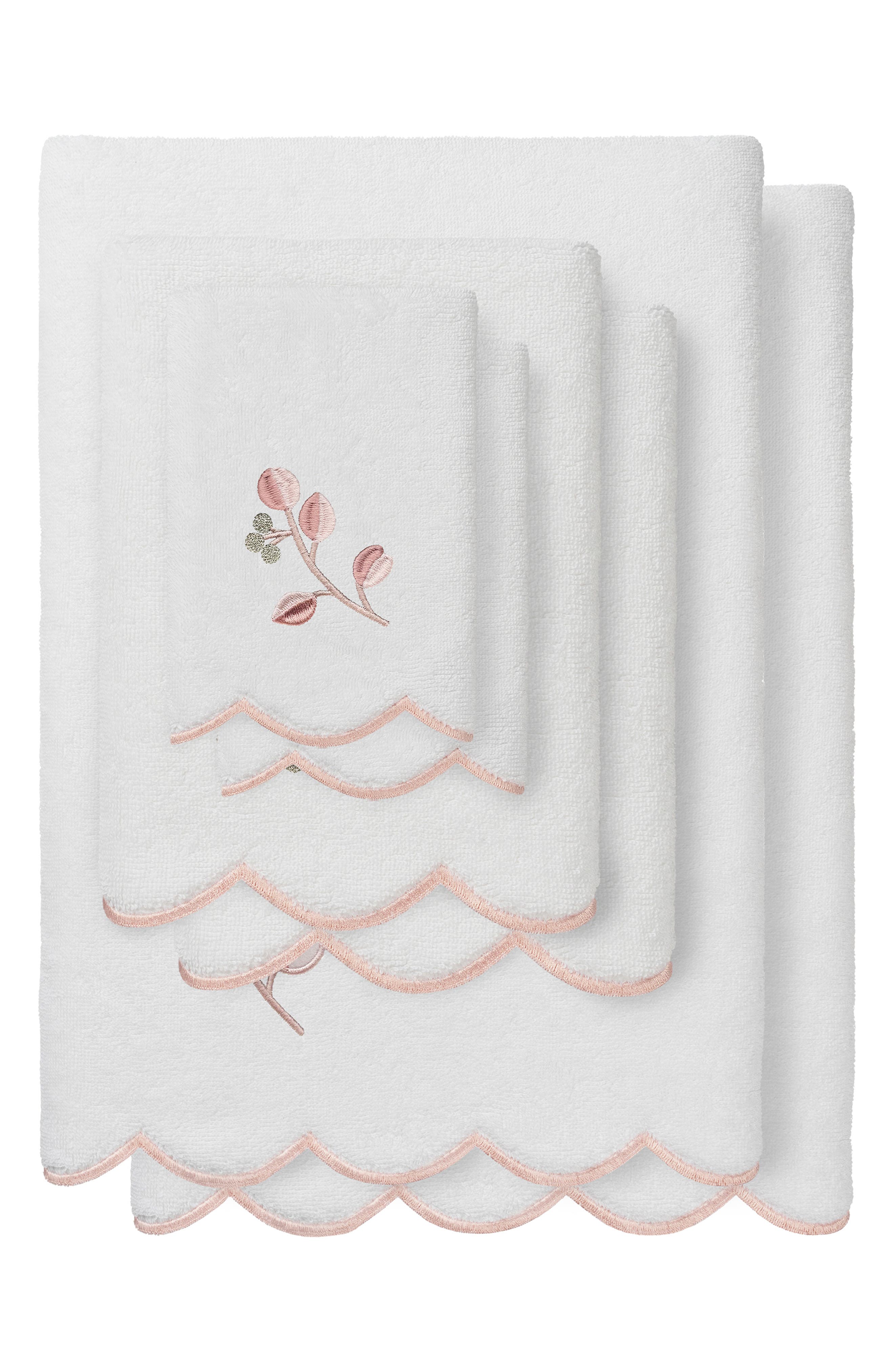 Wild Branch Scallop 6-Piece Assorted Towels Set