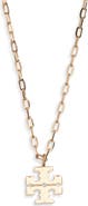 Tory Burch Icon Pendant Necklace