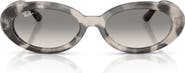 Ray-Ban 54mm Gradient Oval Sunglasses