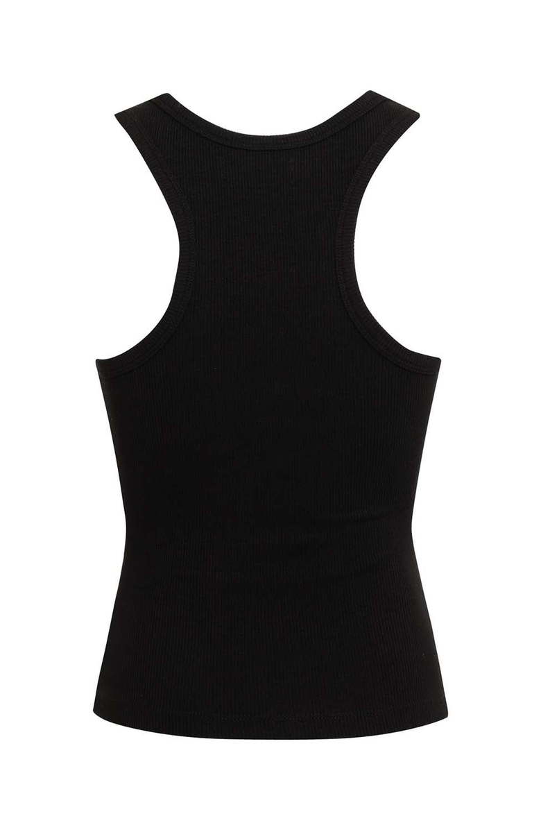 Thirty Years Demi Ribbed Tank, Alternate, color, Black