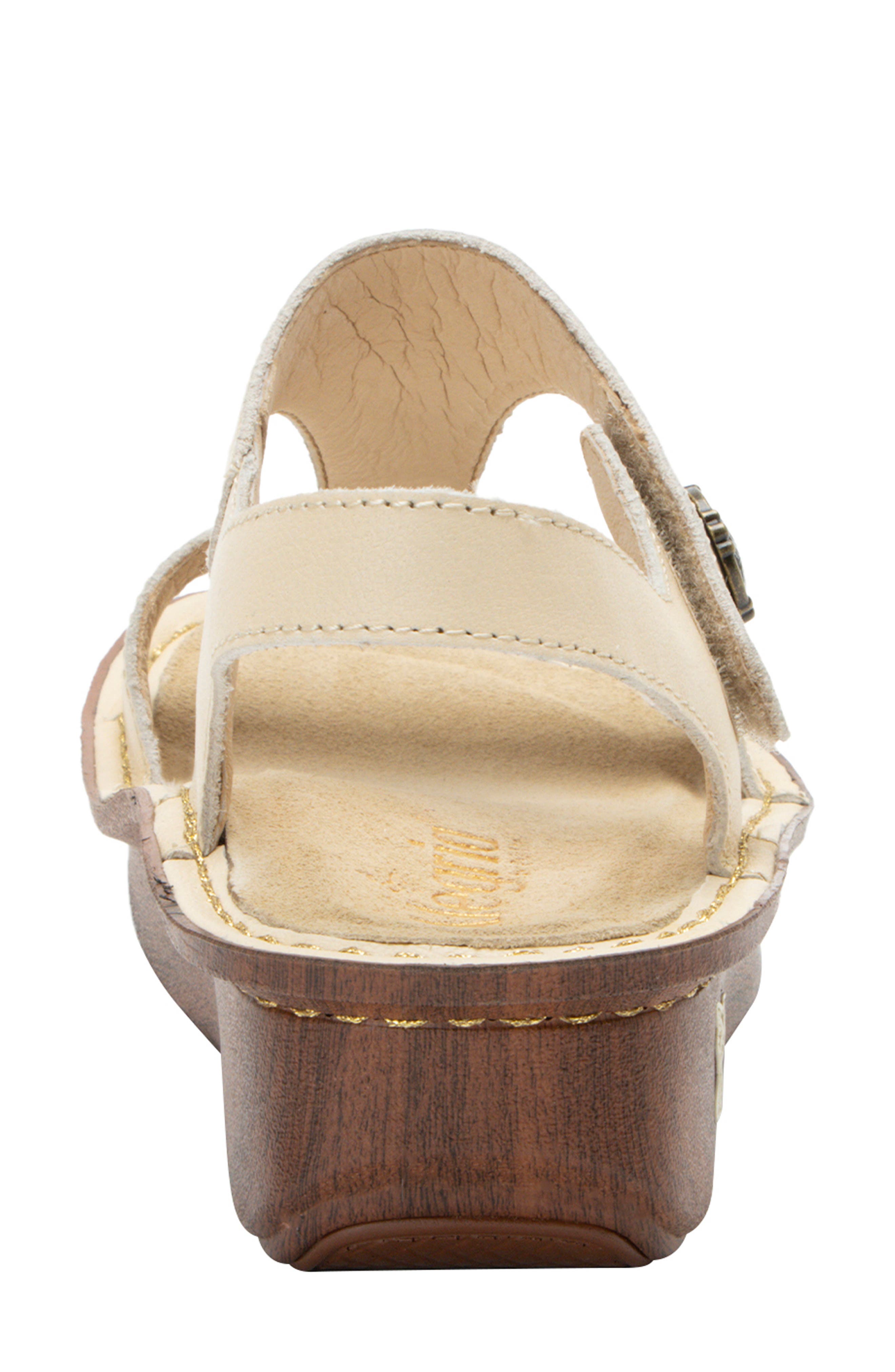 Alegria Kerri T-Strap Sandal, Alternate, color, IVORY