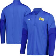 Nike Men's Nike  Royal Pitt Panthers Dri-FIT Half-Zip Pullover