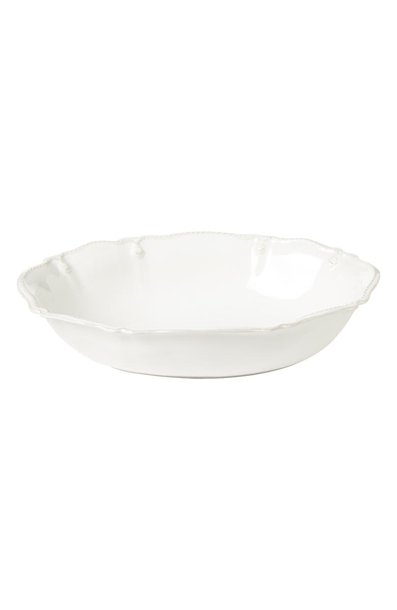 Juliska 'Berry and Thread' Oval Serving Bowl, Main, color, Whitewash