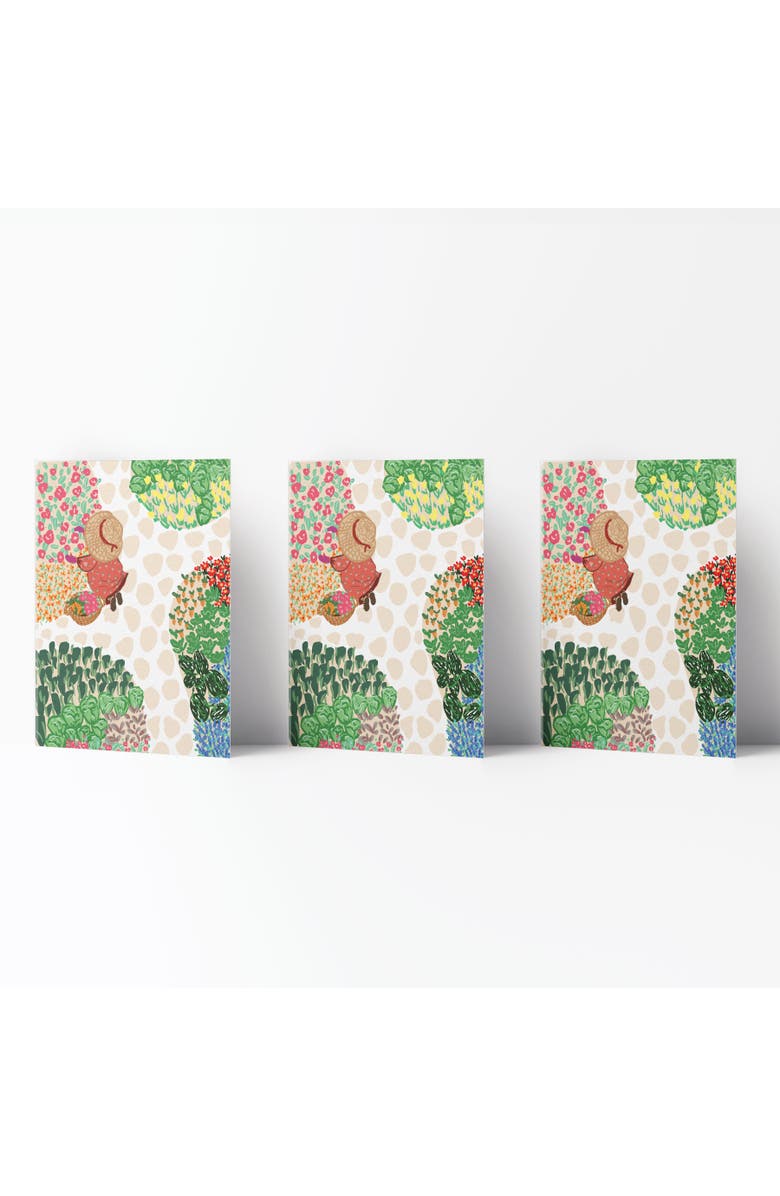 Ramus & Co Everyday Greeting Card Pack (3ct) "Garden Days", Main, color, Multi-Pack