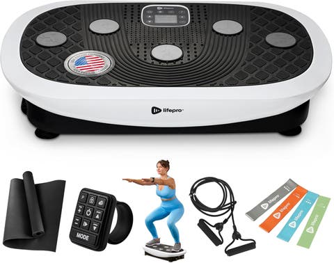 Rumblex Plus 4D Vibration Plate Machine Exercise Machine with Triple Motors for Recovery and Fat Burn