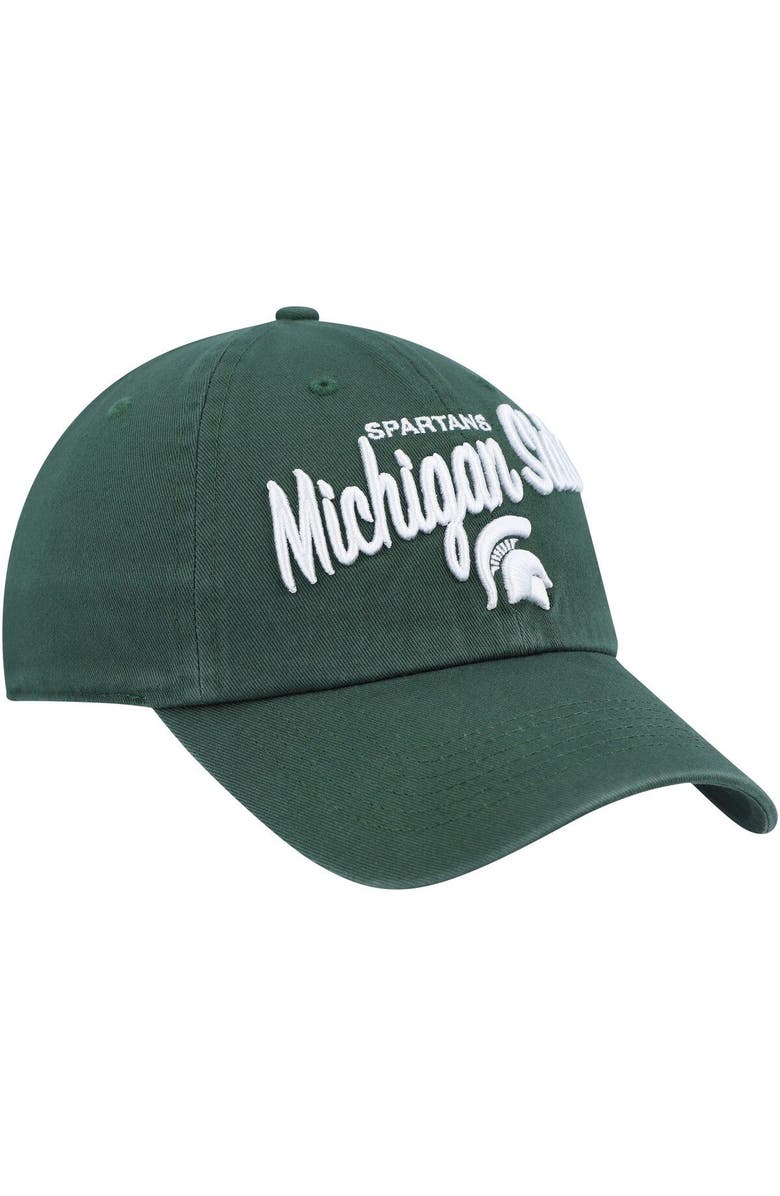 '47 Women's '47 Green Michigan State Spartans Phoebe Clean Up Adjustable Hat, Alternate, color,