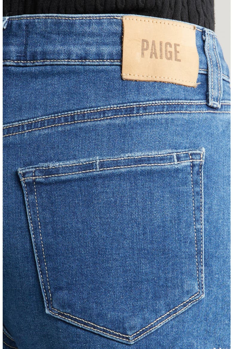 Jimmy Jimmy High Waist Cuff Denim Shorts, Alternate, color, BEGONIA