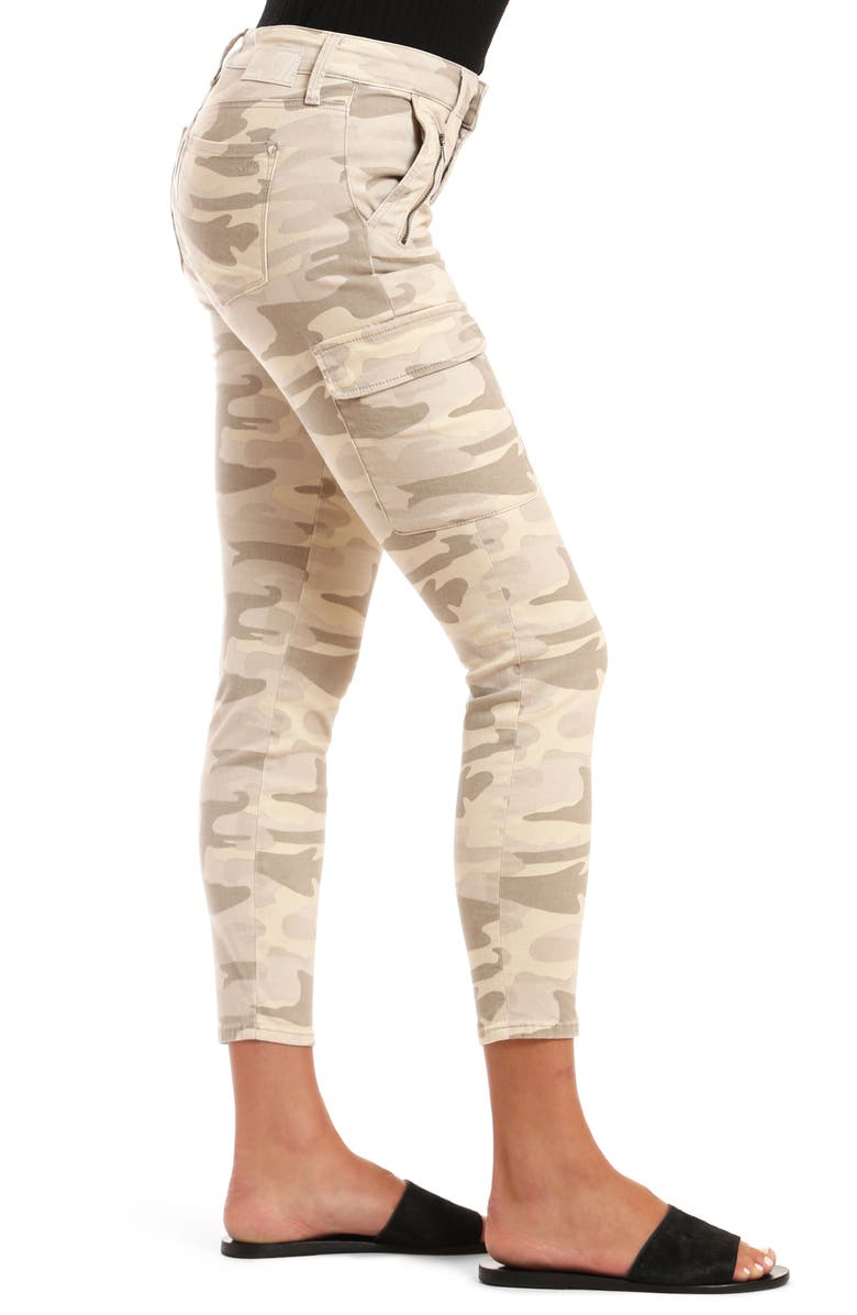 Mavi Jeans Juliette Nude Camo Jeans, Alternate, color, 