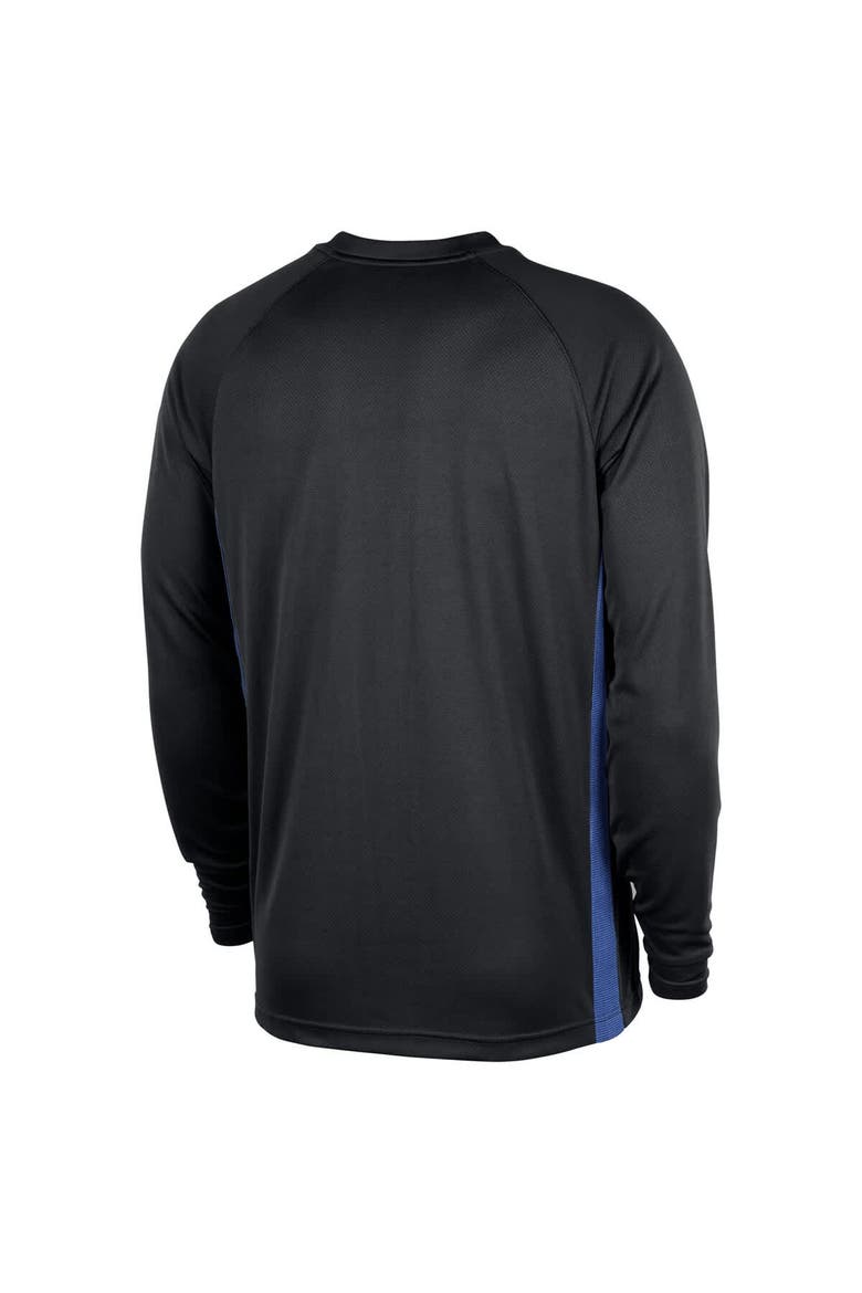 Men's Nike  Black Dallas Mavericks 2025/26 City Edition Authentic Pregame Dri-FIT Long Sleeve Shooting T-Shirt, Alternate, color, Black