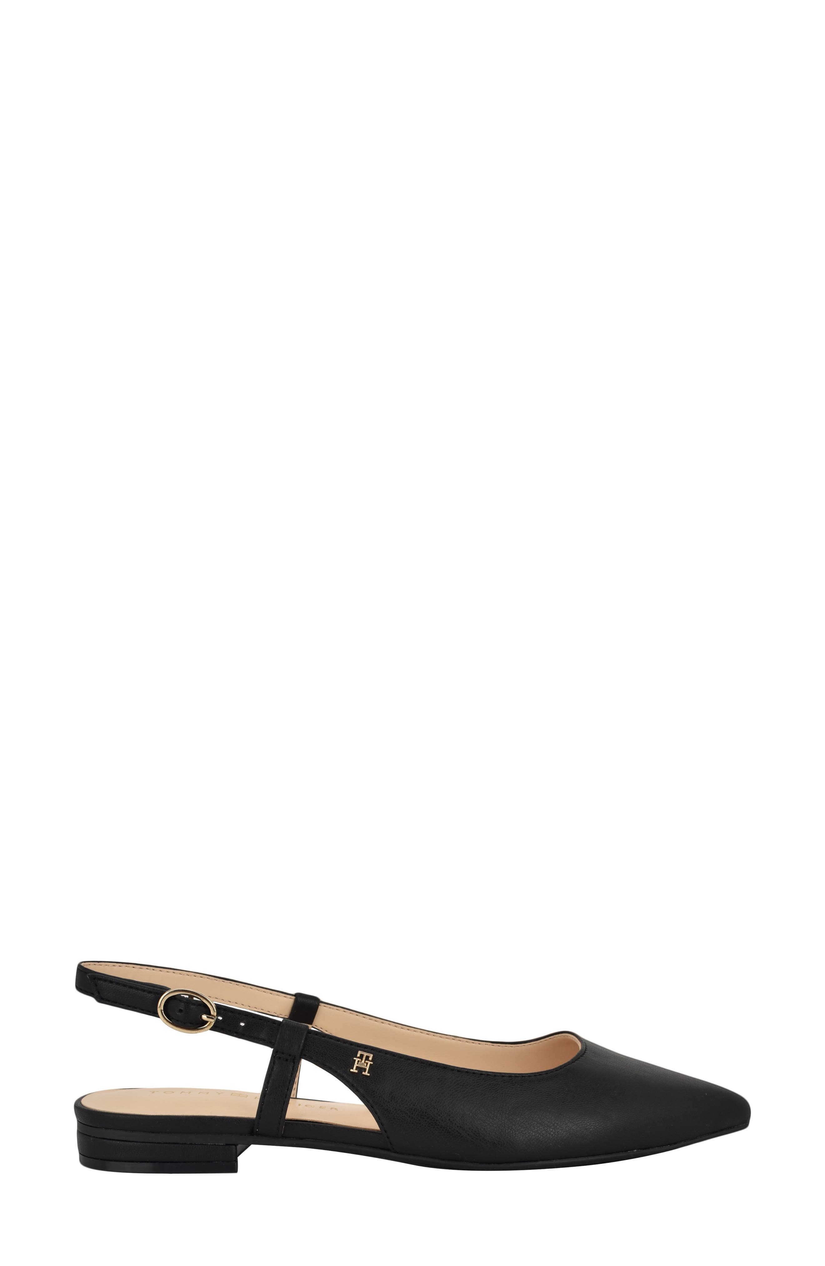 Tommy Hilfiger Vamina Slingback Pointed Toe Flat, Alternate, color, 