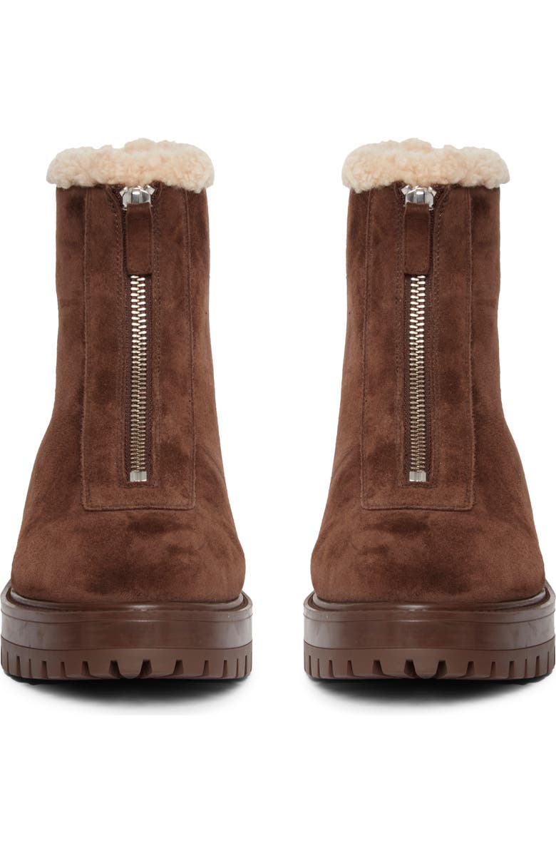 PAIGE Bowie Genuine Shearling Lined Bootie, Alternate, color,