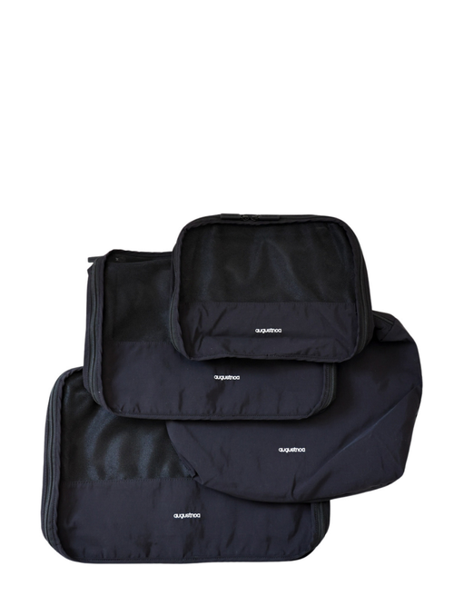 Augustnoa Packing Cubes In Black