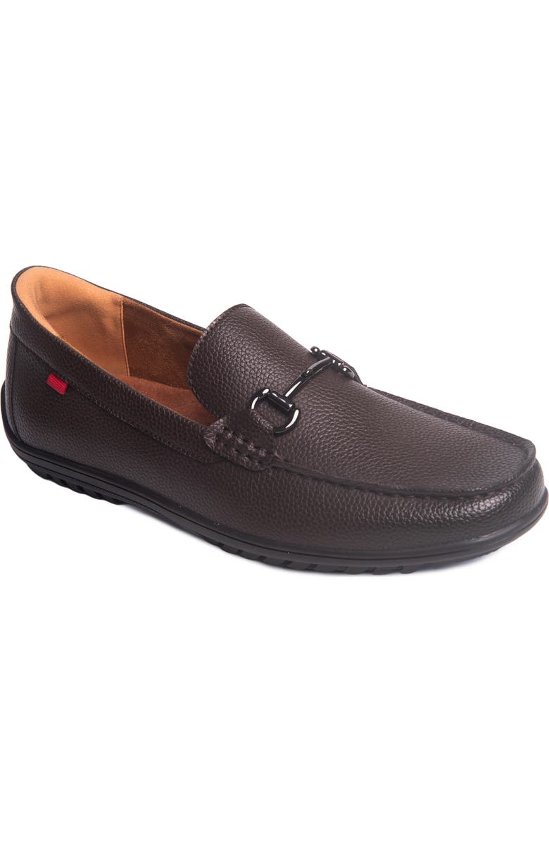 Marc Joseph New York Elliot Road Driving Loafer, Main, color, Mocha Grainy Leather