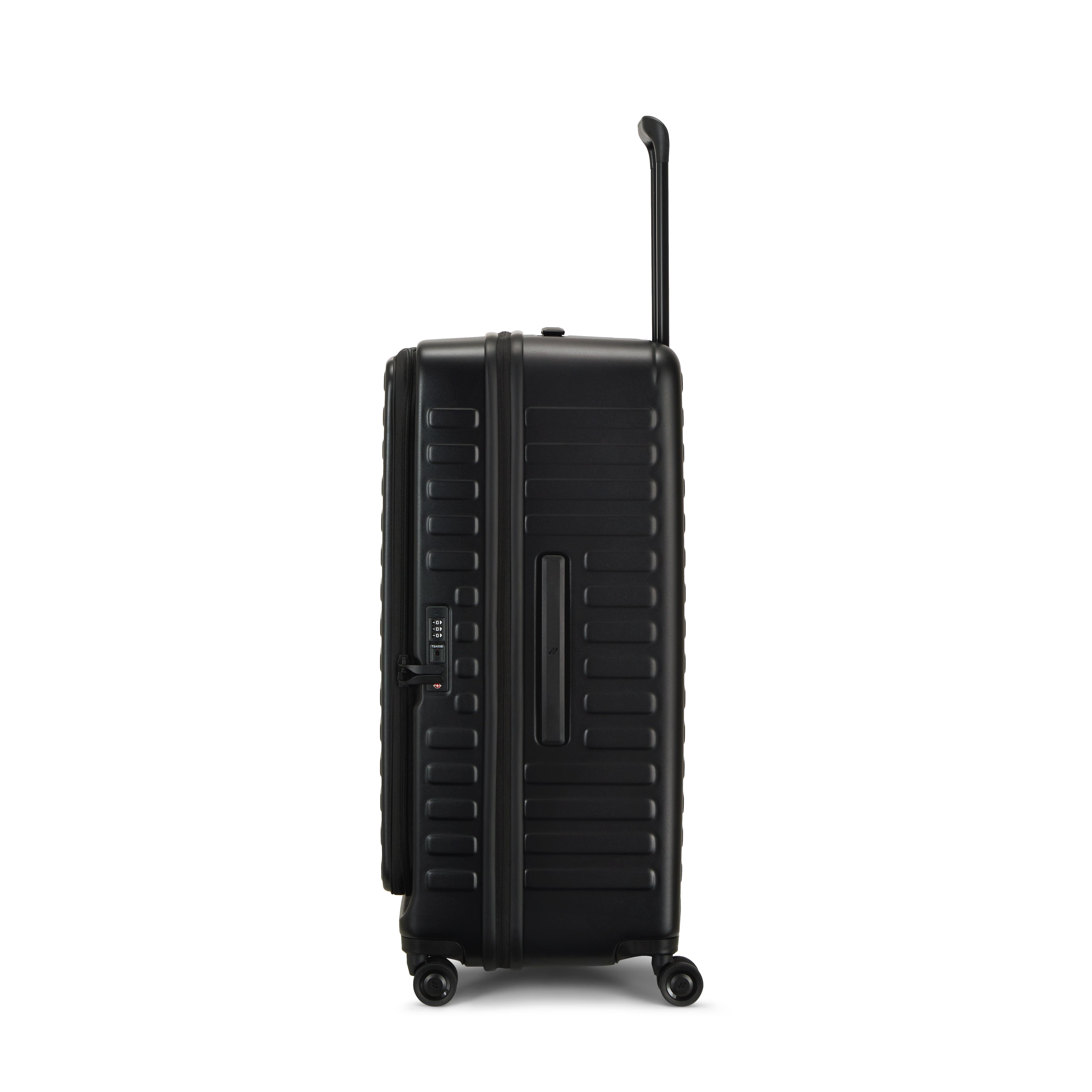 LOJEL Cubo Fit Check in 29 inch Lightweight Luggage, Alternate, color, Black
