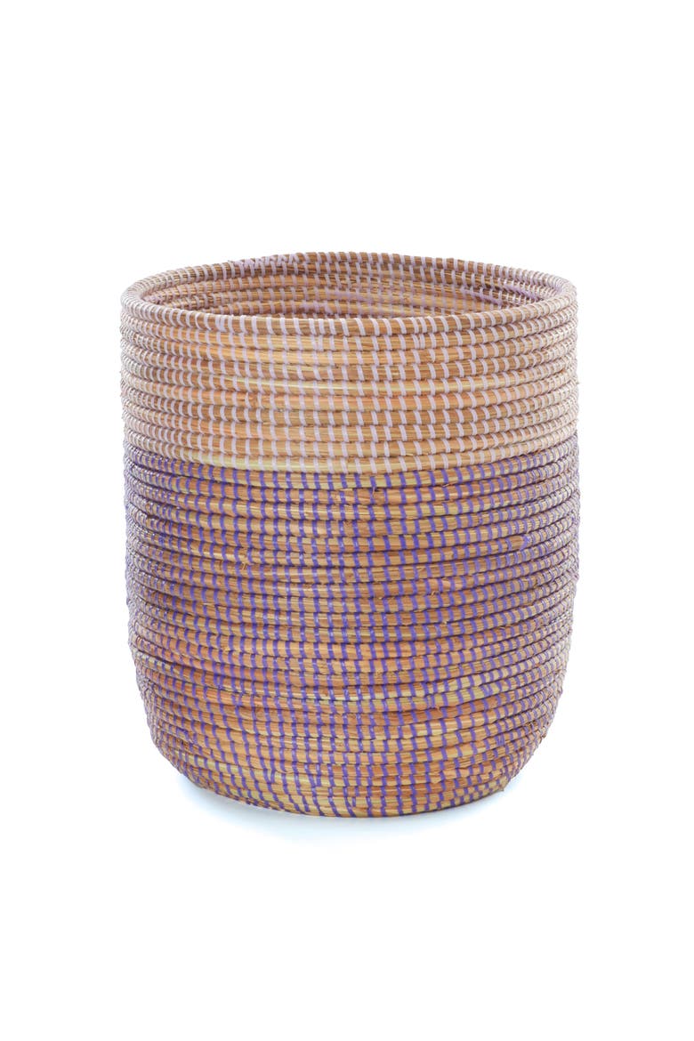 Bath Bin Basket, Main, color, Lavender & Purple