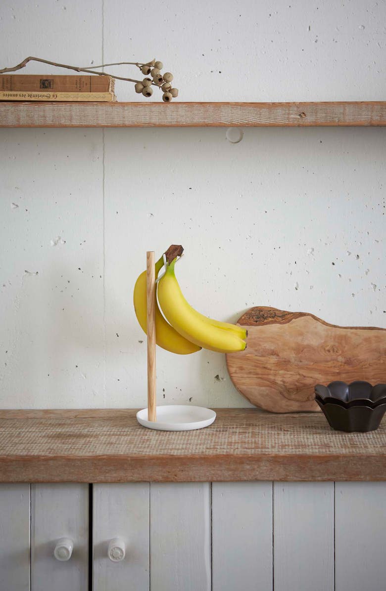 Yamazaki Banana Stand, Alternate, color, White
