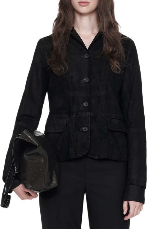 Surveya Leather Blazer