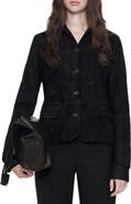 AllSaints Surveya Leather Blazer