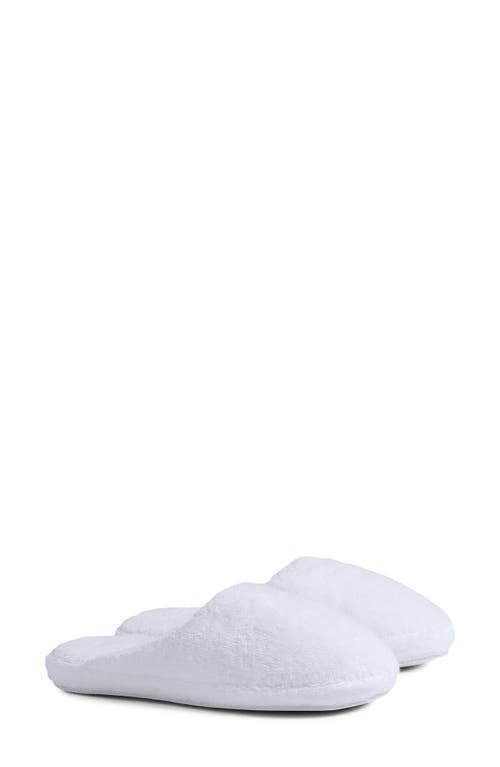 Parachute Classic Cotton Terry Slipper In Silver
