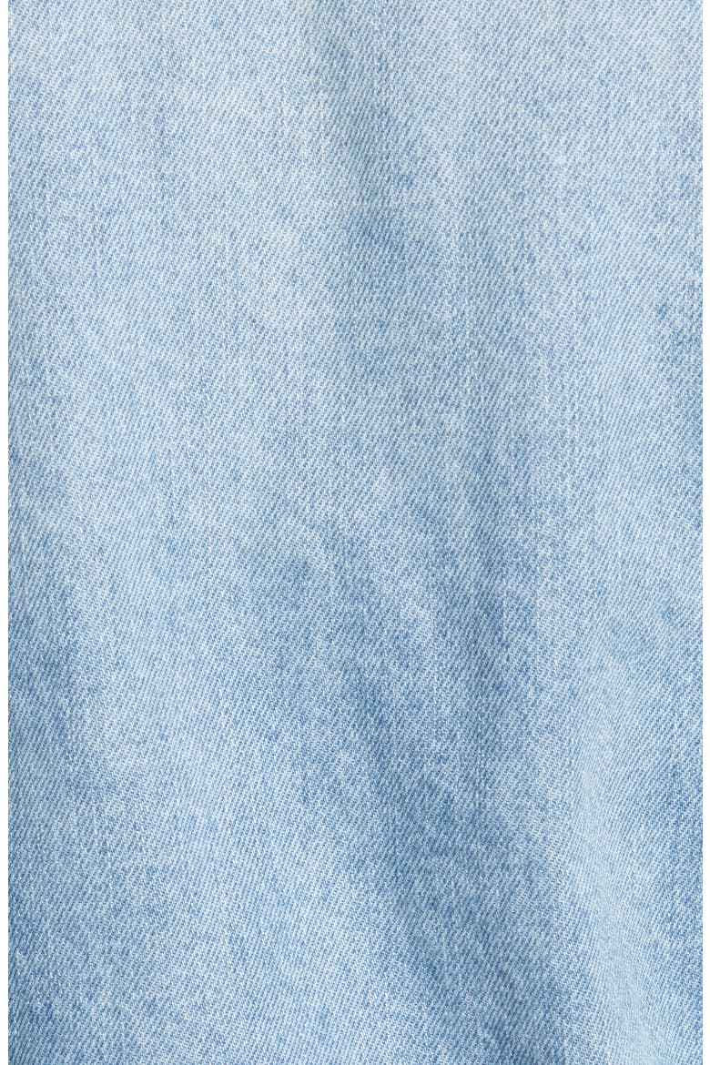 Distressed Denim Jacket, Alternate, color, ONE FOR THE RIDE MED WASH