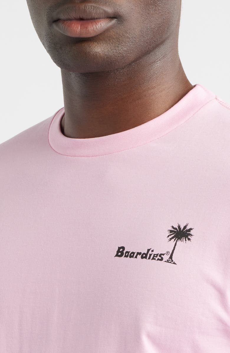Boardies Mount Agung Graphic T-Shirt, Alternate, color, Pink