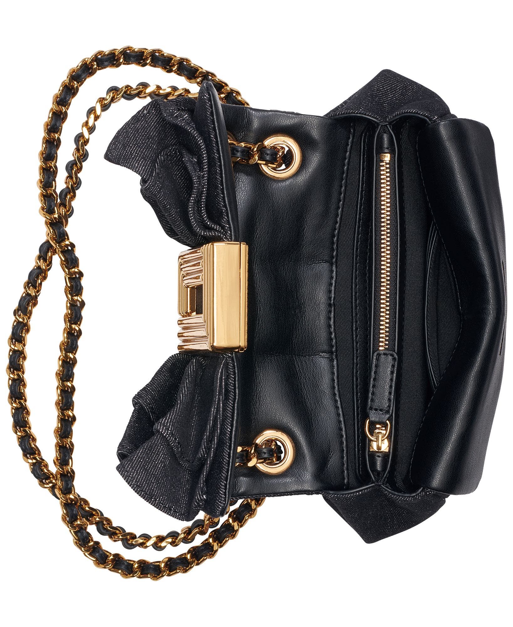 Lafayette Crossbody, Alternate, color, Black Denim